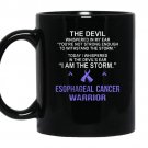 I am the storm esophageal cancer warrior coffee Mug_Black