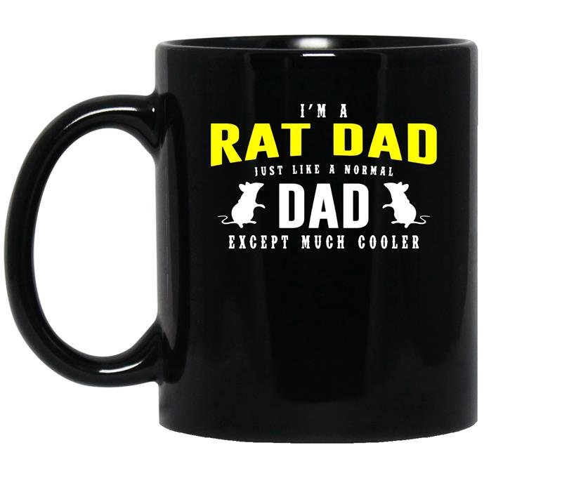 Im a rat dad coffee Mug_Black