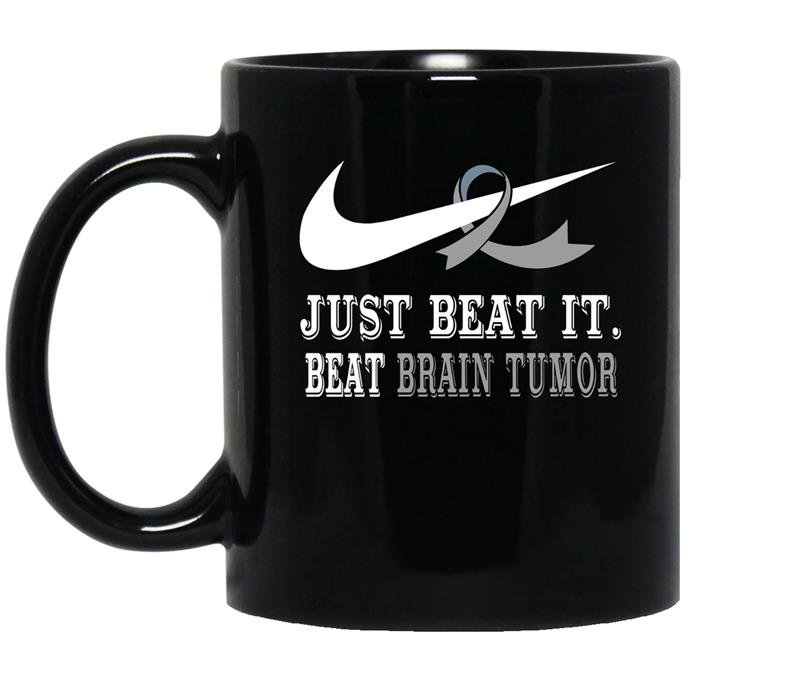Just beat it beat brain tumor coffee Mug_Black