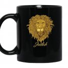 Lion of judah rastafari jewish tribe symbol tee coffee Mug_Black
