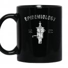 Mens epidemiology john snow water pump coffee Mug_Black