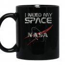 Retro i need my space nasa logo tee coffee Mug_Black