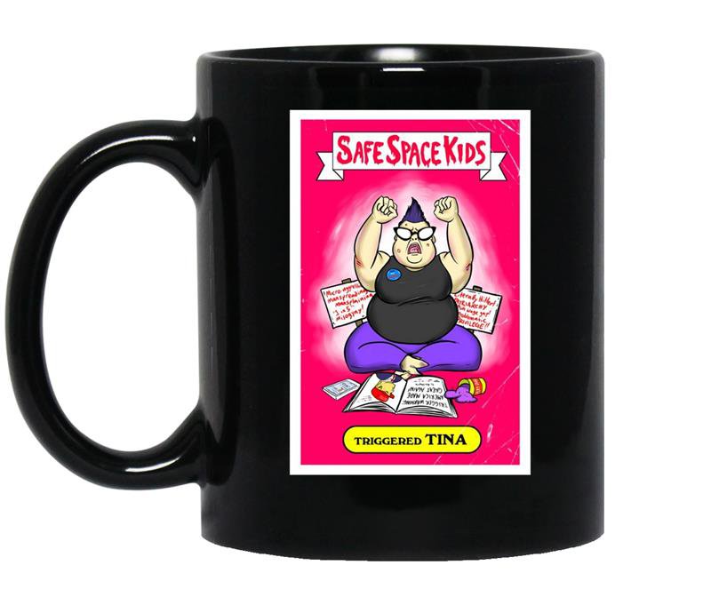 Safe space kids triggered tina trigglypuff coffee Mug_Black