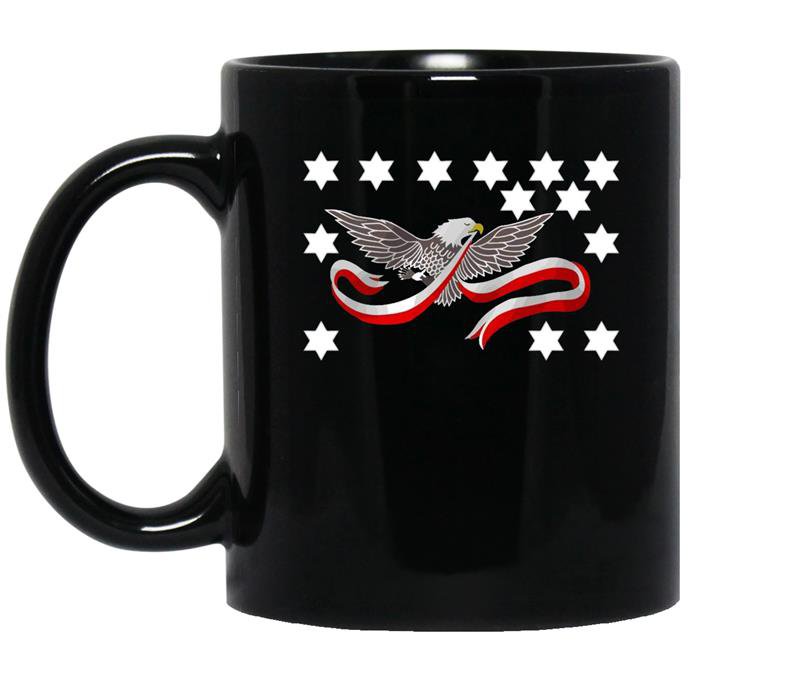 The whiskey rebellion classic fit coffee Mug_Black