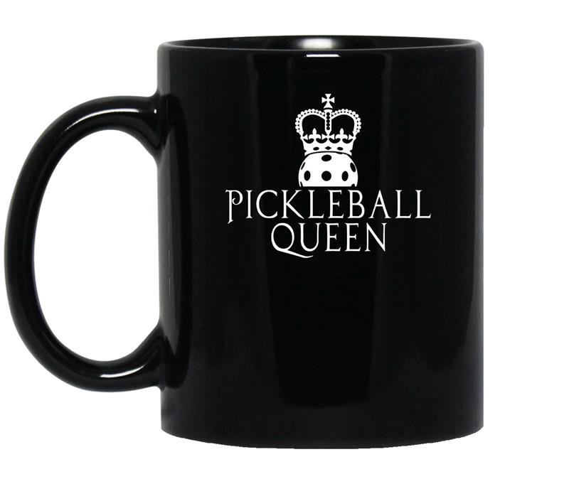 Womens funny pickleball medium coffee Mug_Black