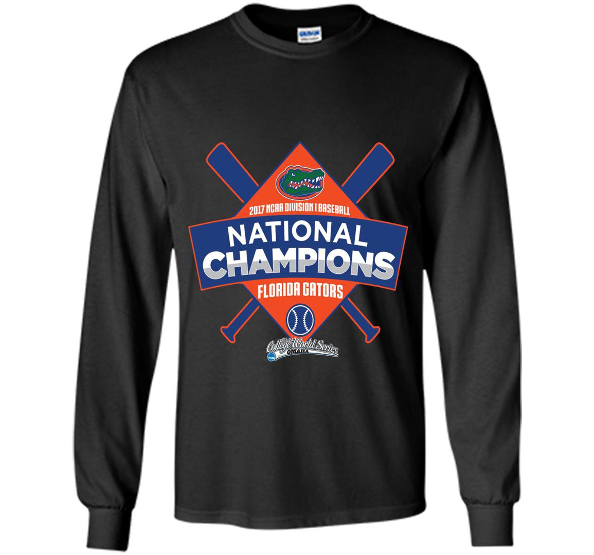 2017 ncaa division i baseball nation champions florida gators Long Sleeve