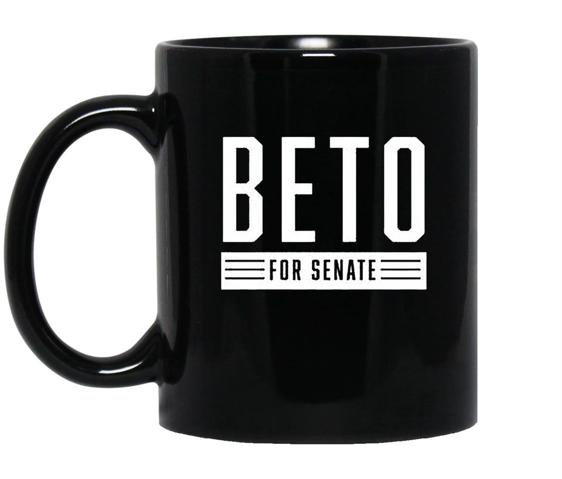 Beto for texas beto orourke beto for senate Coffee Mug_Black