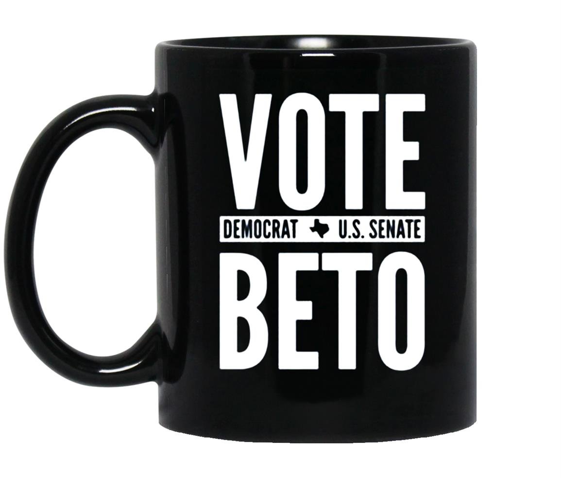 Vote beto for texas Coffee Mug_Black