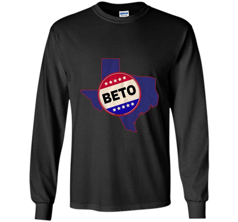 Beto for texas vote beto orourke for senate bumper Long Sleeve