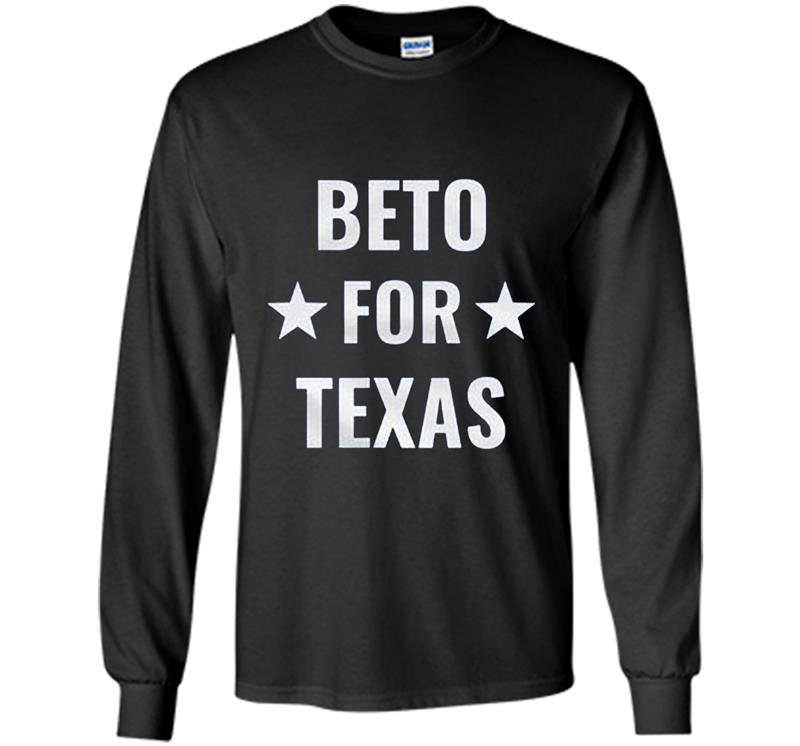 Beto pride beto orourke for texas Long Sleeve