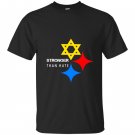 Pittsburgh steelers stronger than hate T-shirt