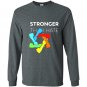 Stronger than hate iconic pittsburgh steelers logo jewish star Long Sleeve
