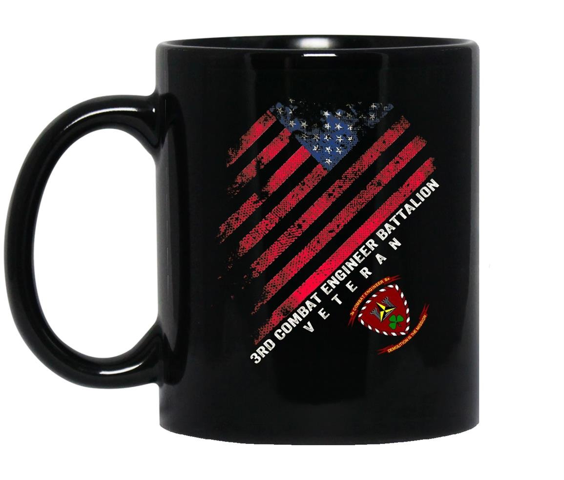 3rd combat engineer battalion  Mug Black