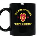 25th inf div tropic lightning Mug Black