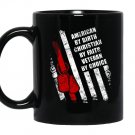 American by birth christian by faith veteran Mug Black