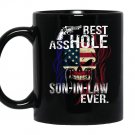 Best asshole son in law evergift halloween funny Mug Black