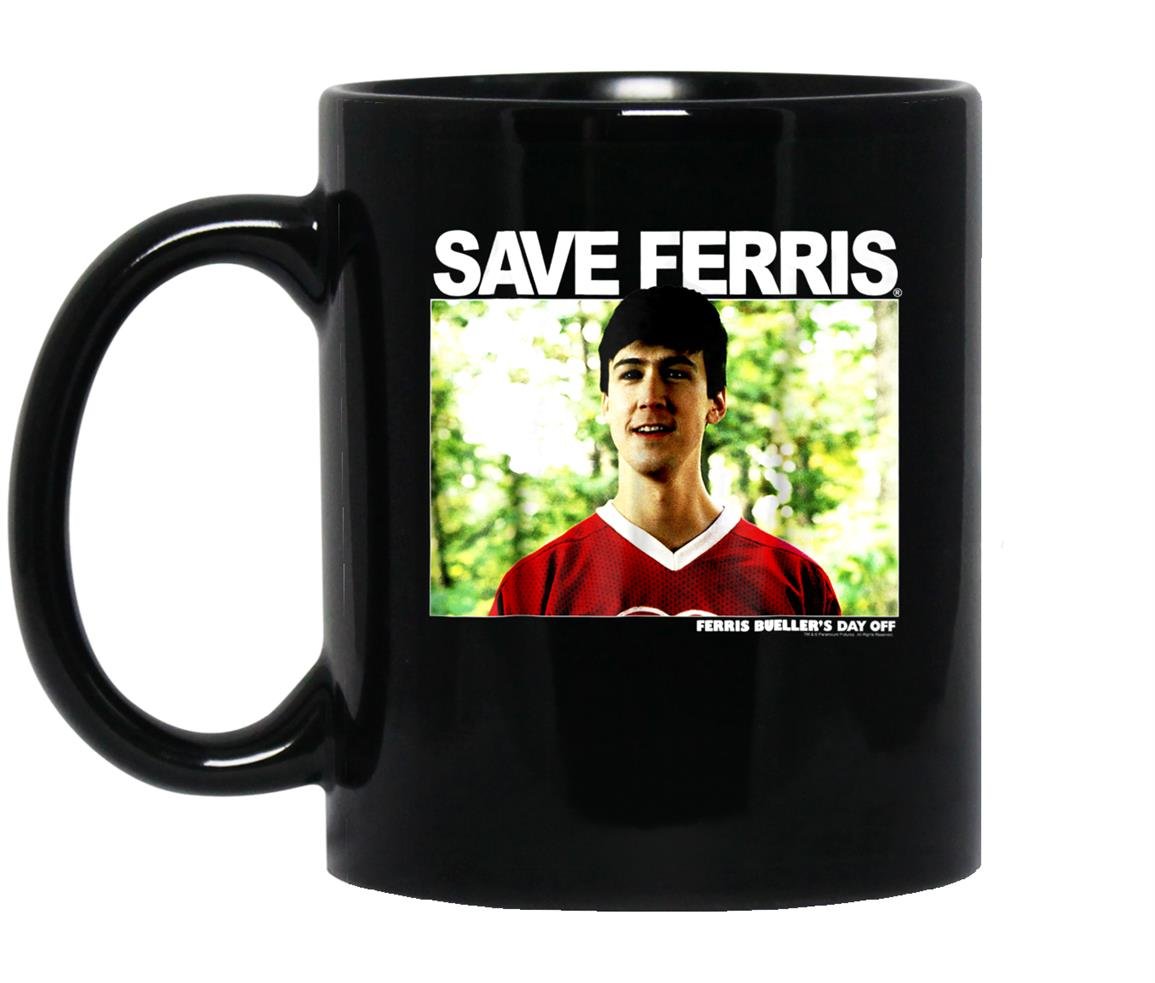 Cameron save ferris photoreal graphic Mug Black