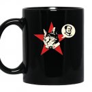 Cat says maofunny saying sarcastic novelty humor Mug Black