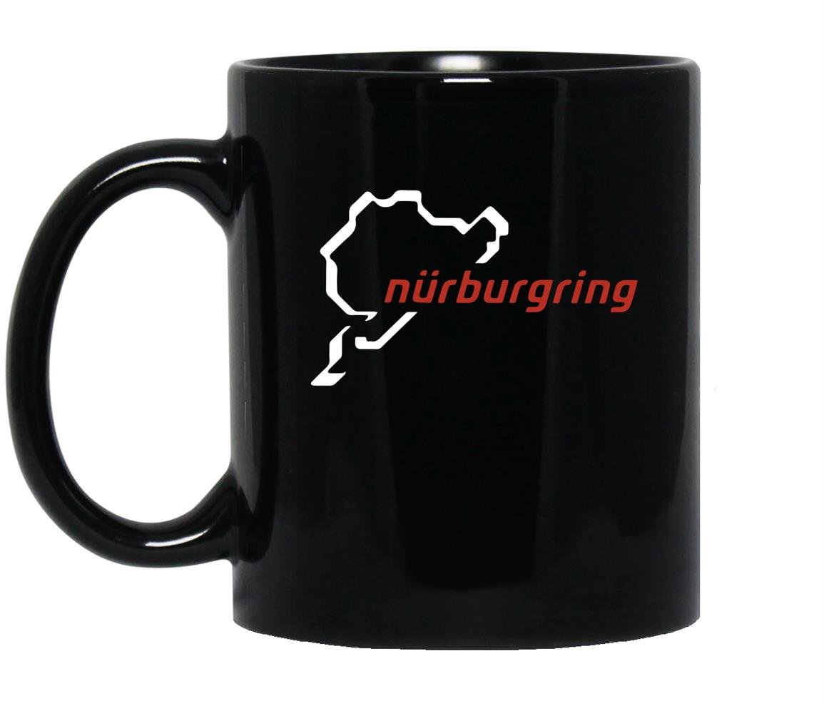 Classic nurburgring track map graphichoody Mug Black
