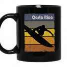 Costa rica surfing lovers beach surf fans Mug Black
