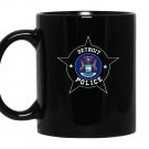 Detroit police dpd Mug Black