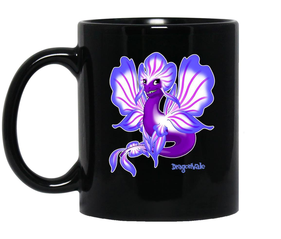 Dragonvale orchid dragon Mug Black