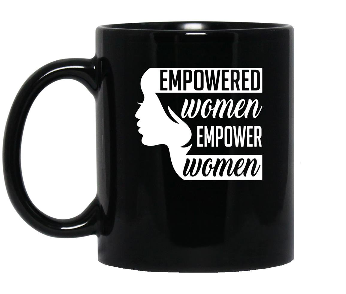 Empowered empower equal rights Mug Black