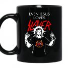 Even jesus loves slayer christian Mug Black