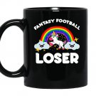Fantasy football last place last place trophy Mug Black