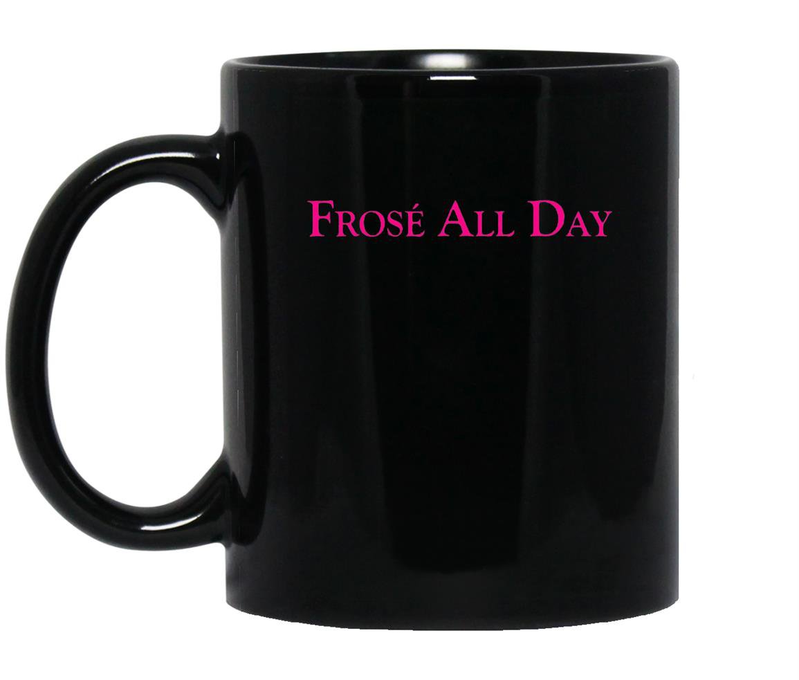 Frose all day frozen rose slushy Mug Black