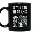 Funny video gamefor gamers who love gaming Mug Black