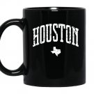 Houston texas vintage city pullover Mug Black