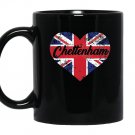 I love cheltenhamcute uk british heart gift Mug Black