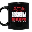 Iron sherpa tri sherpa triathlonhaul cheer beer Mug Black