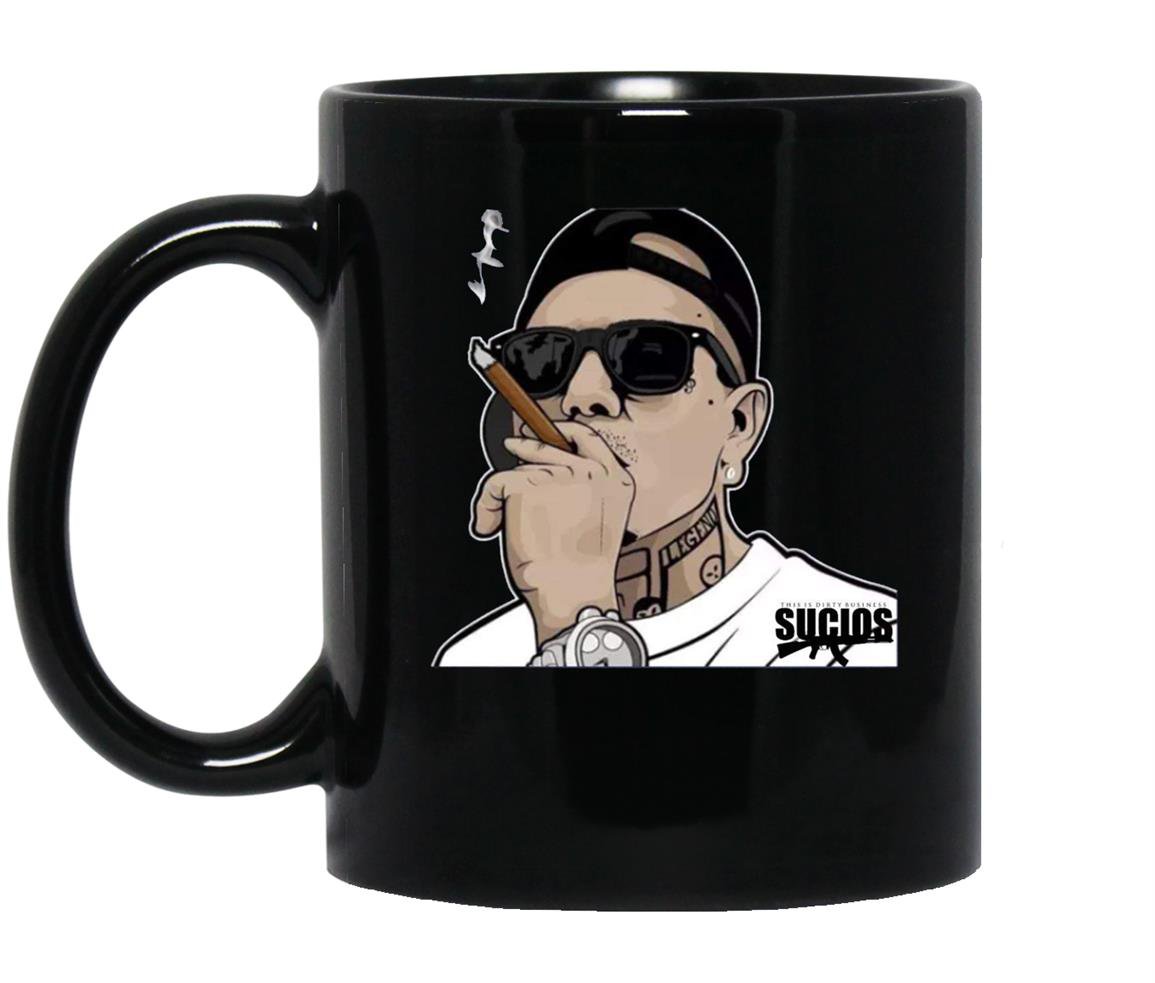 King lil g rapper mexican rap pullover Mug Black