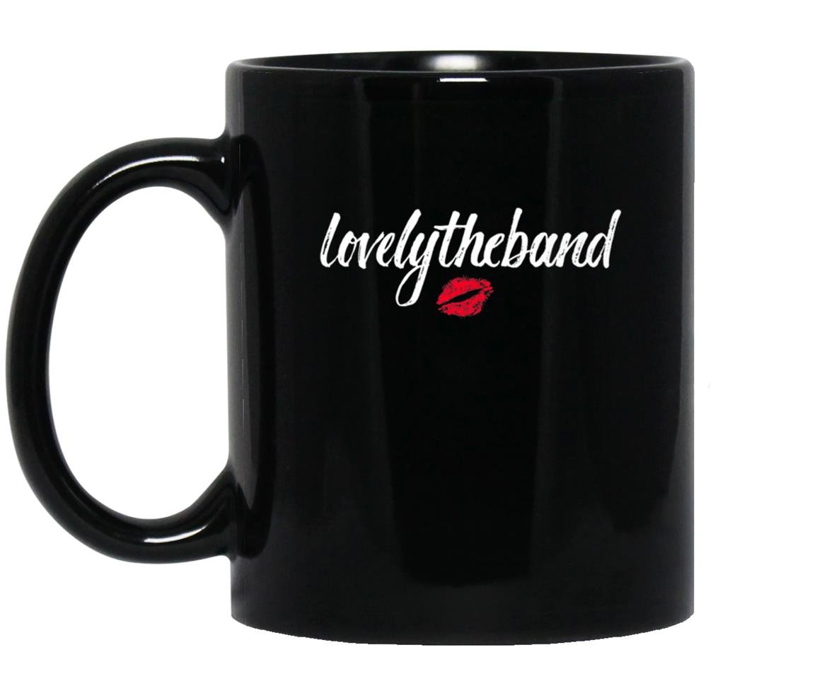 Lovelytheband logo officially licensed Mug Black