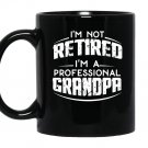 Retirement gifts for grandpafathers day Mug Black