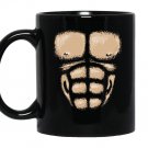 Monkey chest muscleshalloween costume gorilla suit Mug Black