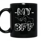 My best friend forever giant schnauzer Mug Black