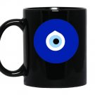 Nazar evil eye turkish persian greek amulet gift swea Mug Black