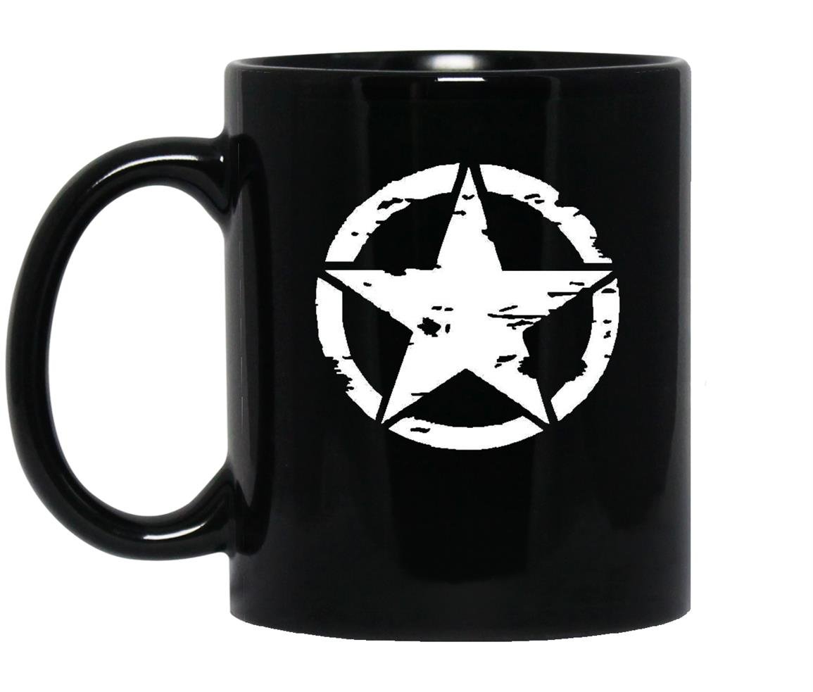 Oscar mike jeep military star Mug Black