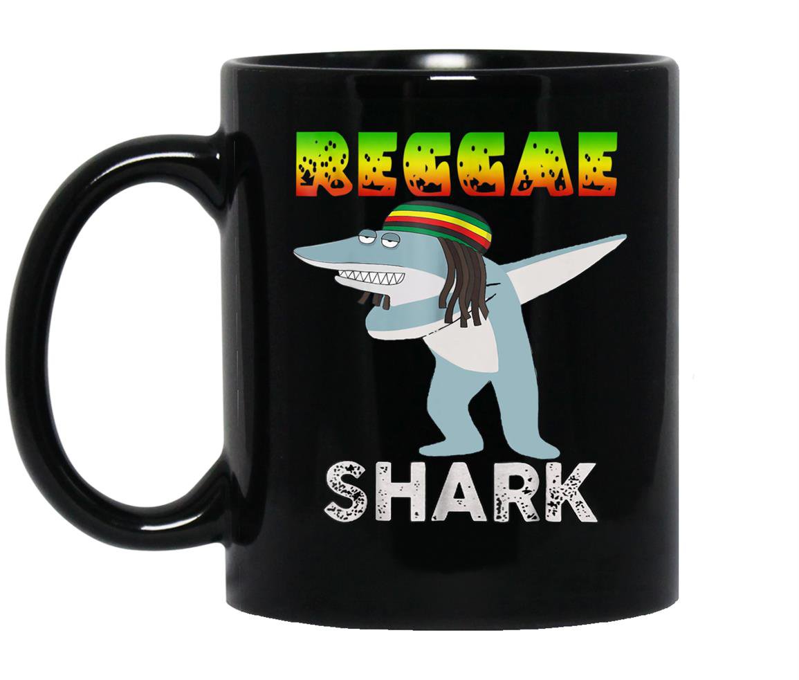 Reggae shark Mug Black