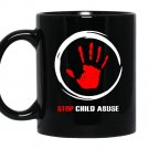 Stop child abuse Mug Black