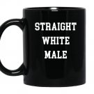 Straight white male alt right anti antifa Mug Black