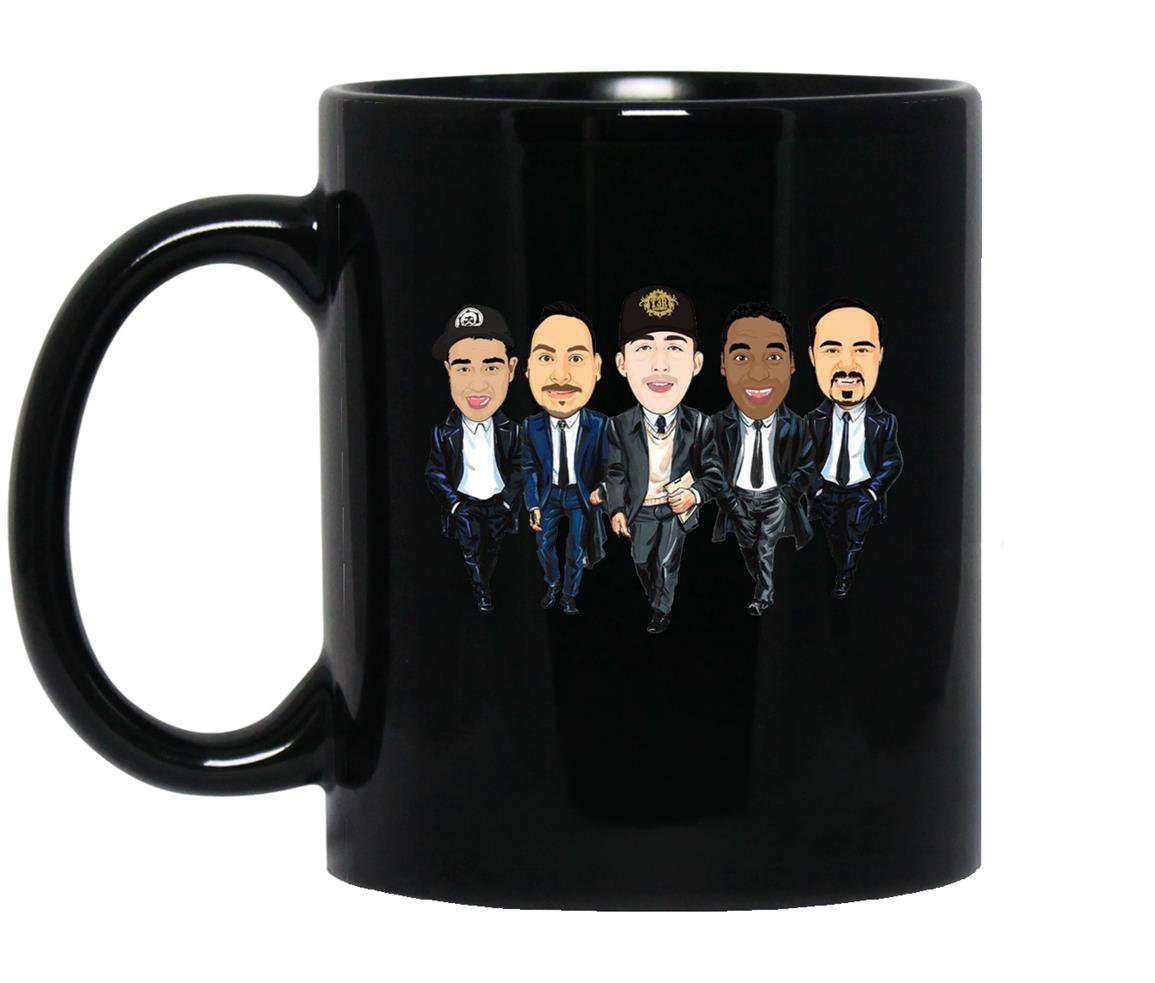 T3r elemento mexican band pullover Mug Black