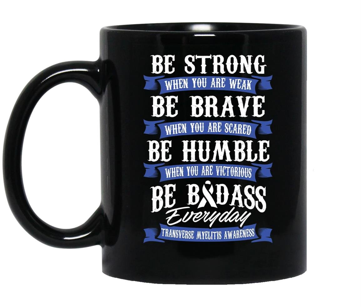 Transverse myelitis awareness Mug Black