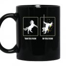 Unicorn pole dance your girlfriend my girlfriend Mug Black
