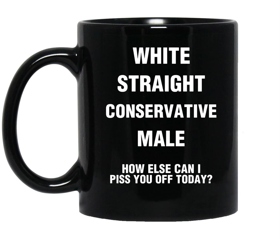 White straight conservative malerepublican Mug Black