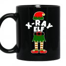 X-ray elf christmasx ray technologist rad tech xray Mug Black