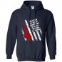 American by birth christian by faith veteran Hoodie